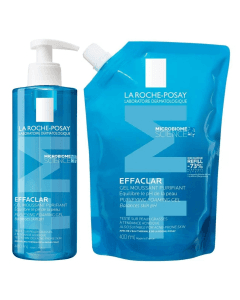  La Roche Posay Effaclar Gel Purificante +M 400 mL + Recarga 400 mL
