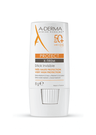 A-Derma Protect X-Trem Stick Invisível SPF50+ 8g