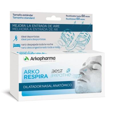 ArkoRespira Breathe Dilatador Nasal Reutilizável 60 Unidades