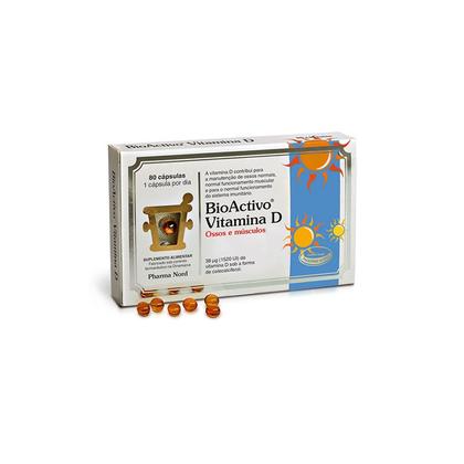 BioActivo Vitamina D 80 Cápsulas