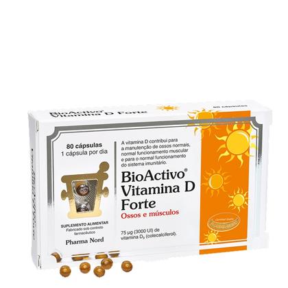 BioActivo Vitamina D Forte 80 Comprimidos