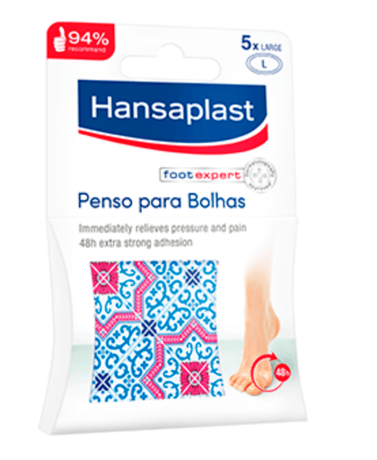 Hansaplast Pensos para Bolhas 5 Unidades