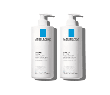 La Roche Posay Lipikar Fluido - 750ml (Pack Duplo)