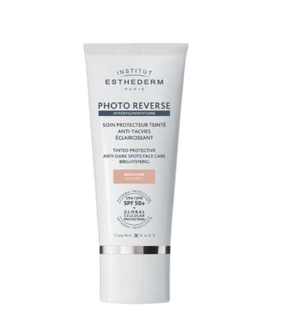Esthederm Photo Reverse Cuidado Anti-manchas com Cor Bege Claro FPS50+ 50 mL