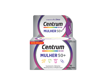 Centrum Mulher 50+ 30 Comprimidos 