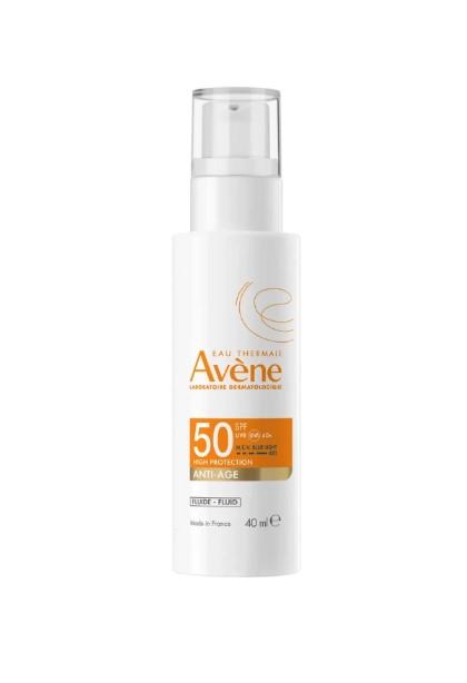 Avène Solar Fluido Anti-Idade FPS50 40 mL