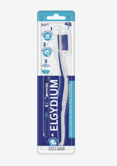 Elgydium Escova 4 em 1 Medium