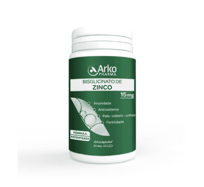 Arkocápsulas Bisglicinato Zinco 60 Cápsulas