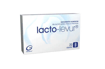 Lacto-Levur 20 cápsulas