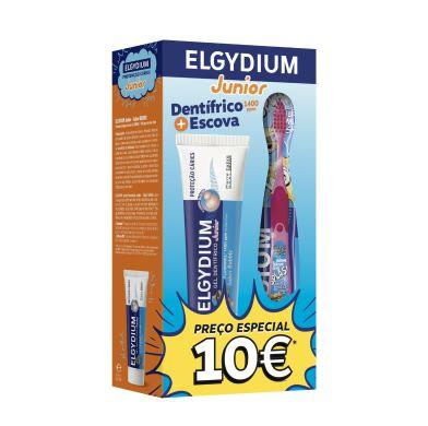 Elgydium Júnior Kit Gel Dent Bubble + Escova