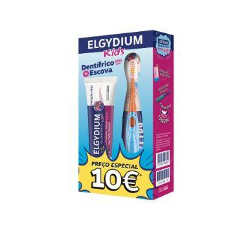 Elgydium Kids Kit Gel Dent Frutos Silvestres + Escova