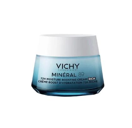 Vichy Minéral 89 Cuidado Boost Hidratação Textura Rica 50 mL