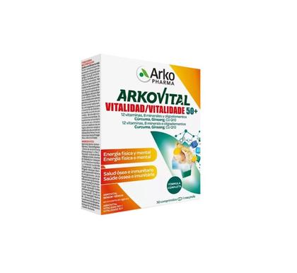 Arkovital Vitalidade 50+ 30 Comprimidos