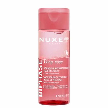 Nuxe Very Rose Desmaquilhante Bifásico Olhos/Lábios 100mL