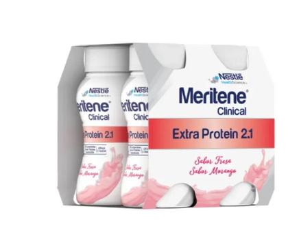 Meritene Clinical Extra Protein 2.1 Morango 4x200mL