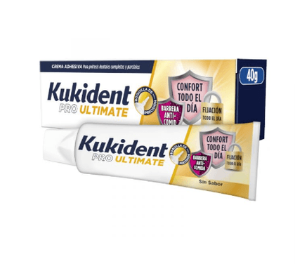 Kukident Pro Ultimate Creme Adesivo Para Próteses 40g Sem Sabor
