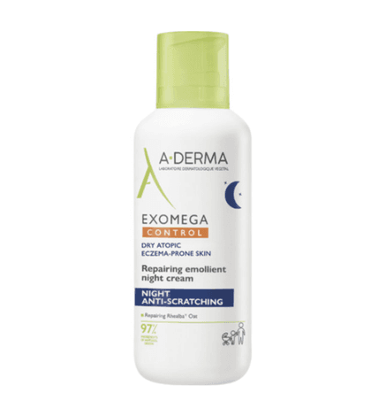 A-Derma Exomega Control Creme de Noite Emoliente 400 mL