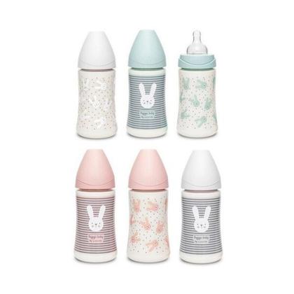 Suavinex Biberão Premium Tetina 3 Posições Silicone 270 mL