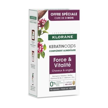 Klorane Keratincaps 90 Cápsulas