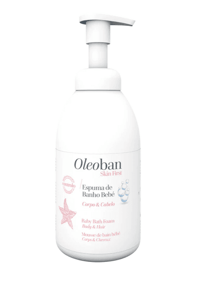 Oleoban Bebé Espuma de Banho 500 mL