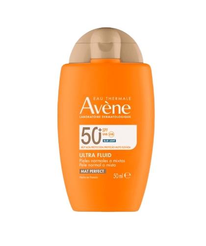 Avène Protetor Solar Mat Perfect Fluido com Cor SPF50+ 50 mL
