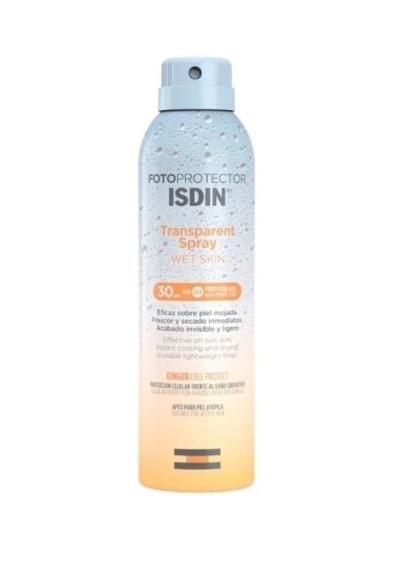 Isdin Fotoprotector Transparent Spray Wet Skin SPF30 250 mL
