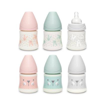 Suavinex Biberão Premium Tetina 3 Posições Silicone +0m 150 mL