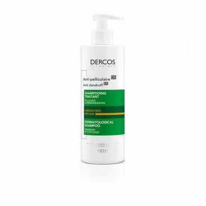 Dercos Technique Champô Anti-Caspa Cabelo Seco 390 mL