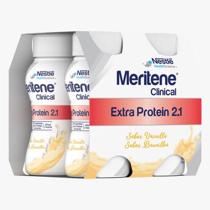 Meritene Clinical Extra Protein 2.1 Baunilha 4x200mL